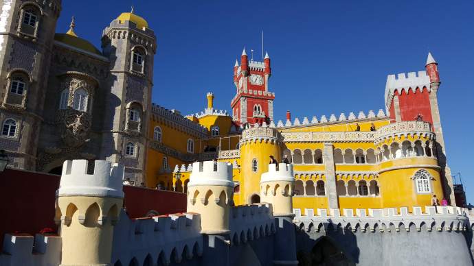 2015.12.05 两牙游（十）葡萄牙里斯本郊区-辛特拉山、罗卡角、卡斯卡伊斯