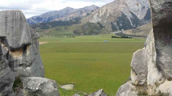 You are currently viewing 新西兰假期（十）2014.12.03 Hokitika Gorge和Castle Hill(城堡山)