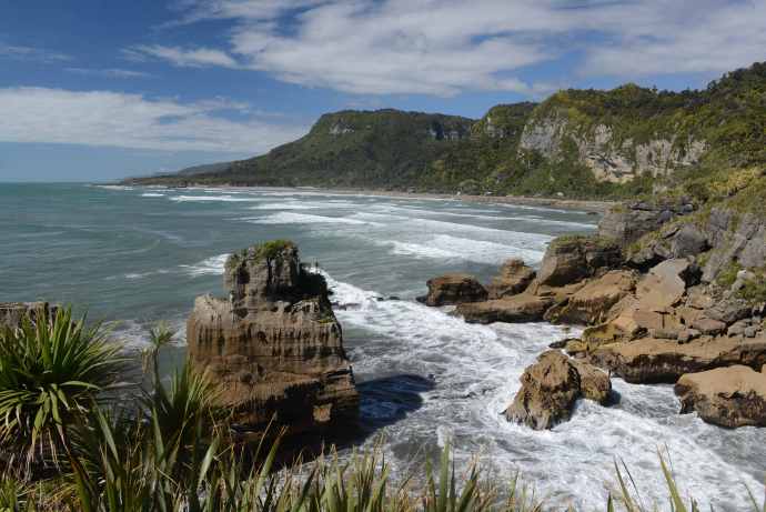新西兰假期（九）2014.12.02 Greymouth – Pancake Rocks & Blowholes